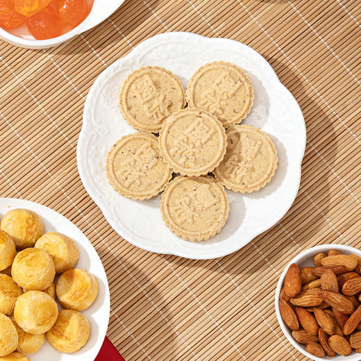 妈阁饼家什锦糕点（杏仁饼、一口酥（咸蛋味））210g-XL 商品图1
