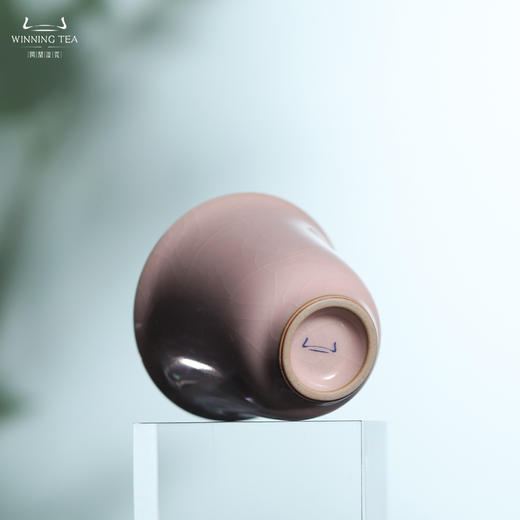 问鼎汝瓷粉汝花神杯一对 商品图4