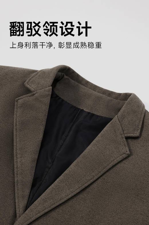 休闲西装男士套装外套单粒扣高级感秋季小西服上衣 商品图5