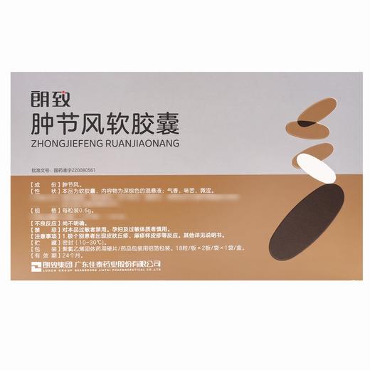 郎致,肿节风软胶囊 【0.6g*36粒】 广东佳泰 商品图2