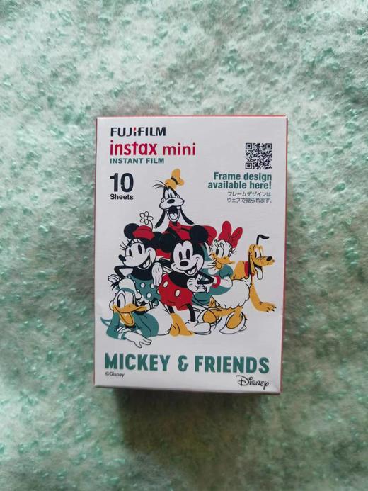 mini米奇3寸相纸1盒10张，多盒便宜，日期新鲜，现货速发，富士所有mini系列相机通用 商品图0