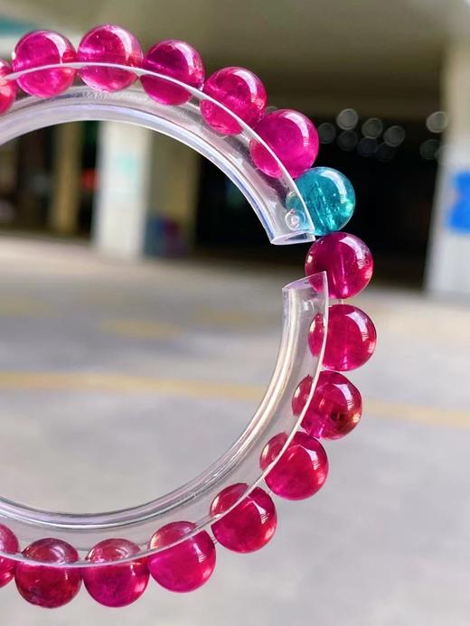 7mm-8mm单圈全色红碧玺手串 商品图2