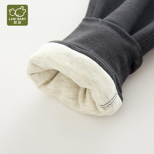 拉比-童衣类（冬）H4暖绒加厚长裤深灰(PH) 商品图4