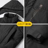 【可拆卸帽】【新款DSF】大依优型大码中长款鸭绒羽绒服外套休闲胖子大码男休闲宽松加肥加大上衣男士 商品缩略图5