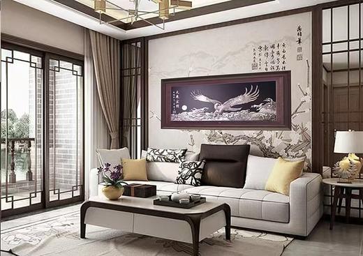 【大展宏图】纯银壁画装饰画挂画 商品图1