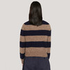 YMC JETS STRIPE CREW KNIT 英国羊羔毛女装圆领条纹毛衣 商品缩略图2