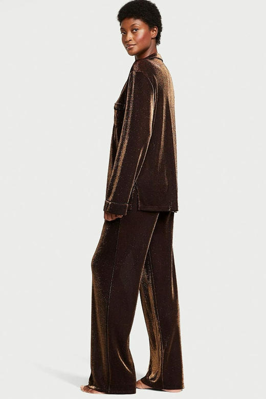 【把银河穿身上】VS同款闪闪发光外穿家居服套装blingbling的细闪面料 高级走秀款好美好精致 商品图3