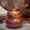 【样品特惠】臻宝堂铜建水葫芦型茶洗小号纯手工锤纹茶渣桶家用茶具茶道配件福禄双全建水 商品缩略图1