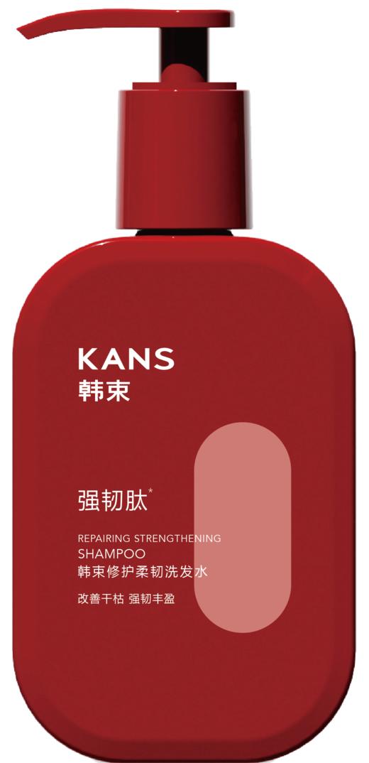 韩束强韧肽修护柔润洗发水500g新款-4364 商品图2