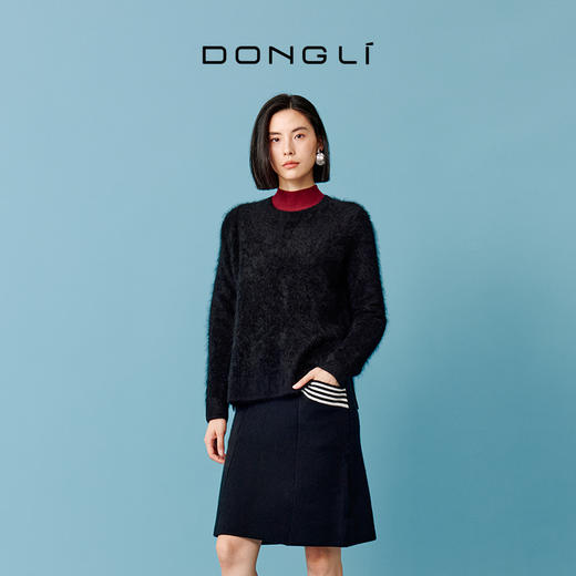 东黎 • 拉毛女士秋冬圆套 4938 商品图0
