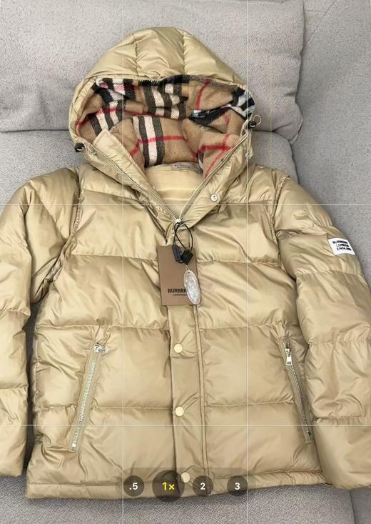 男女同款B家两穿面包款90白鸭绒羽绒服可拆袖马甲 商品图0