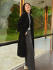 经典翻领双面呢外套女2024年冬季新款时尚气质100%绵羊毛长款大衣 商品缩略图0