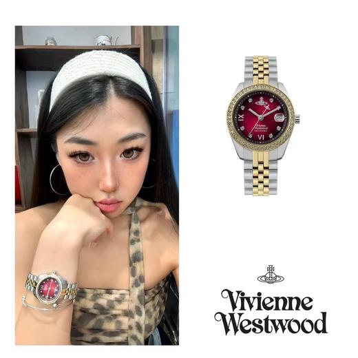 Vivienne Westwood西太后  限定款 渐变车厘子红腕表 商品图3