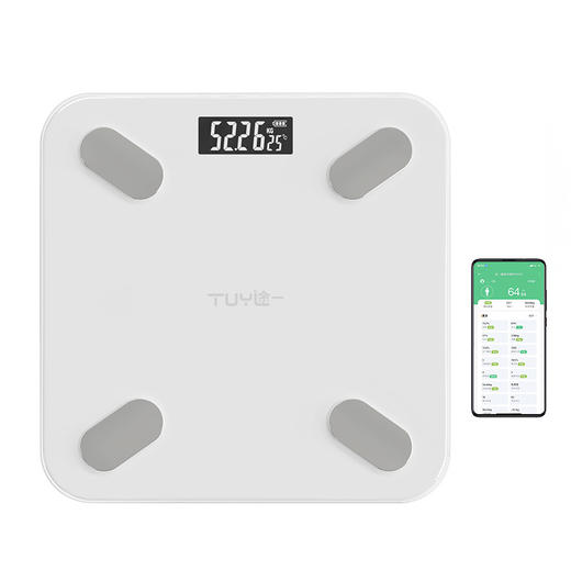 「智能连接！多项身体数据」已接入米家APP体重秤电子秤 居家日用称重秤体脂秤人体秤充电生活电器 商品图4