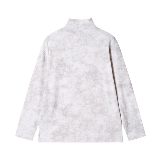 T1898秋冬季新款时尚个性扎染立领套头长袖打底衣户外休闲百搭卫衣 商品图5