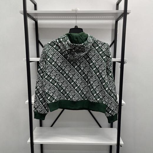 Lacoste/法国鳄鱼 女士联名款纯棉满印花连帽套头长袖卫衣SF7334 商品图1