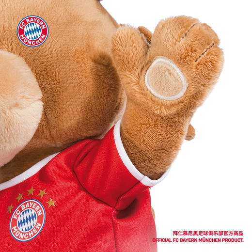 【官方同款】拜仁慕尼黑足球俱乐部｜berni毛绒玩偶球衣大熊 商品图4