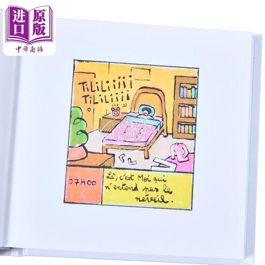 【中商原版】【法文版】法漫 我的闲散一天 Une journée avec moi 法文原版  Alexandre Géraudie绘 幽默小说 商品图2