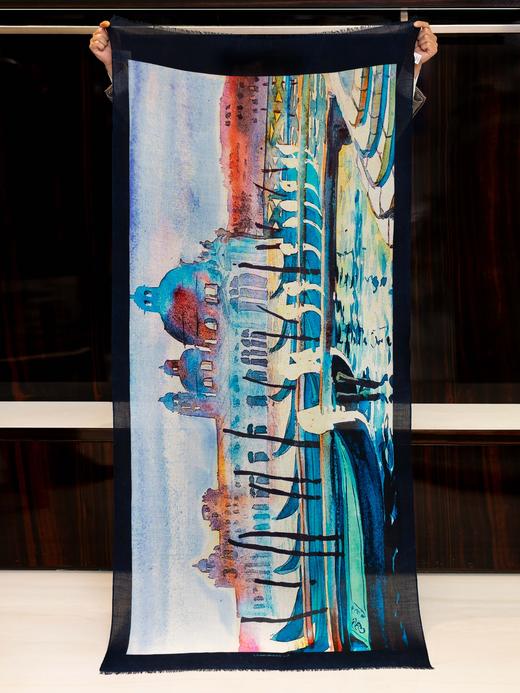 19 Andrea‘s 47 羊绒围巾 商品图8