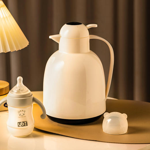 摩登主妇玻璃内胆保温壶2024新款家用热水瓶大容量宿舍学生暖水壶 商品图4