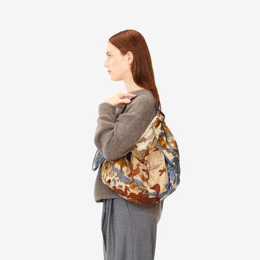 订购6周到｜Inoui Editions-Leather Handle-黑色 丝巾 背带［法国设计师］ 商品图2