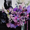 《星光璀璨》黑紫色千金风郁金香重瓣百合剑兰高级感紫色抱抱桶（需提前一天预定） 商品缩略图1