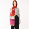 订购6周到｜Inoui Editions-Scarf 70-Tokyo-红色 城市与猫 长披肩［法国设计师］ 商品缩略图0