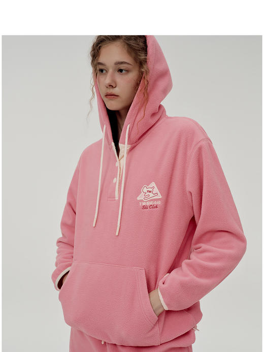 Teenie Weenie小熊卡通连帽卫衣女冬季女卫衣TTMW248C14N 商品图3
