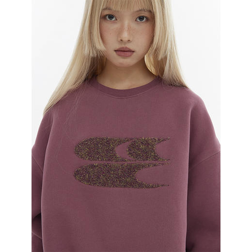 CryingCenter 奶油花纱工艺短卫衣 哭喊中心 商品图2