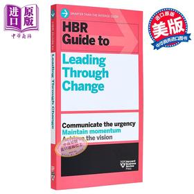 【中商原版】哈佛商业评论指南系列 变革领导力指南 HBR Guide to Leading Through Change 英文原版 HBR 经管励志