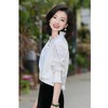 西子/【极地白】久洗不黄新疆长绒棉纱白衬衫衬衣上衣/CSBH530 商品缩略图3