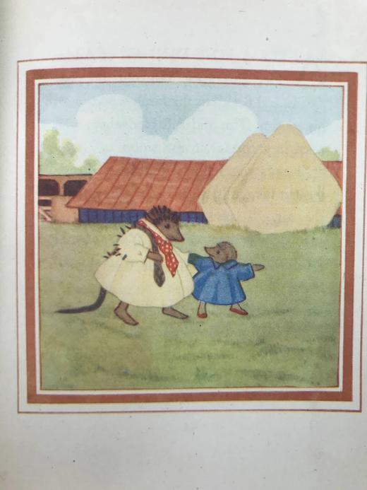 1949年 刺猬福吉佩格的故事 玛格丽特·坦普斯特数十幅彩色插图 精装32开 商品图12