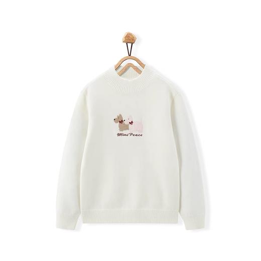 2024新款peace小平鸟秋冬儿童羊绒打底衫男女童半高领毛衣长袖上衣！ 商品图8