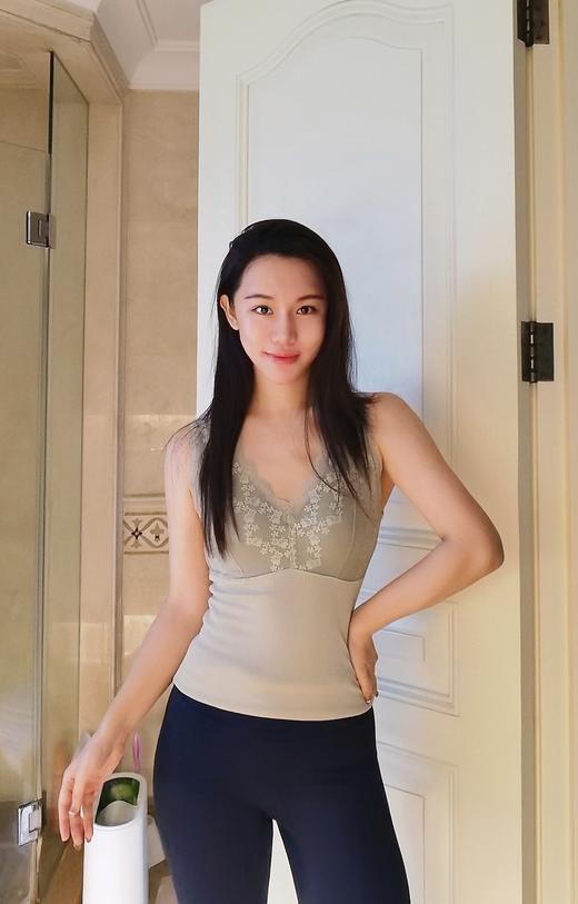 红颜周末小集市#神仙花边内搭『花绒』“纤维皇后”羊绒蛋白里料，保暖叠穿内搭 商品图1