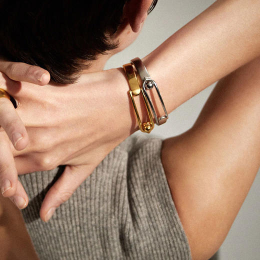 订购2个月到｜Goossens Paris-Boucle-金色 手镯［法国设计师］ 商品图2