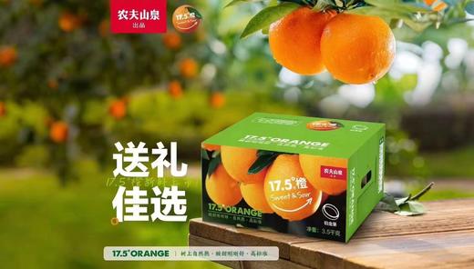 【会员21.5/4颗】农夫山泉17.5°赣南脐橙 48#大果 铂金果 商品图3