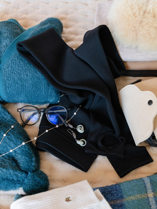 松云 绵柔软糯Q弹连脚打底裤 400D/500D 山林曦照 商品图2