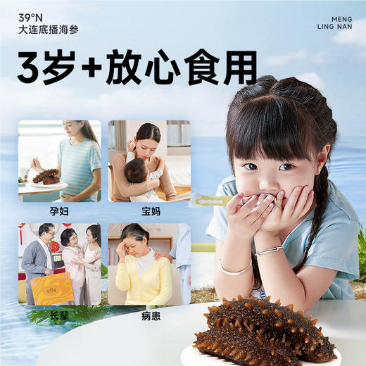 【至尊营养 淡干辽参】梦岭南淡干辽参60头 营养滋补 食补健康 全家老少 养生 商品图6