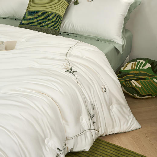 【多样屋专柜】多样屋被子东方茶净清香乌龙冬被-本白冬季保暖被/200*230cm（仅被子） 商品图4