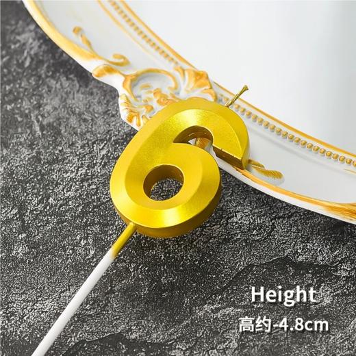 数字蜡烛1支 商品图0