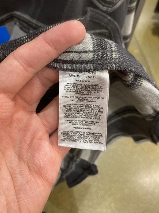 Columbia/哥伦比亚 男士秋冬款棉质微弹加绒条纹长袖衬衫 商品图1