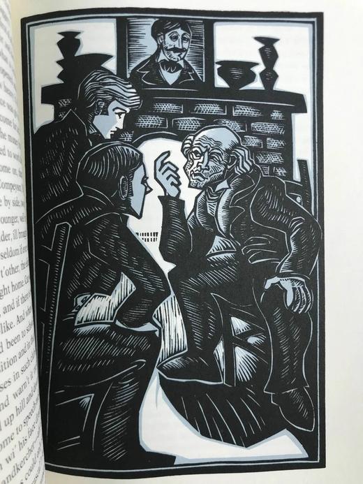 限量版！狄更斯《远大前程》 配多幅木版画插图 豪华皮装18开 商品图9