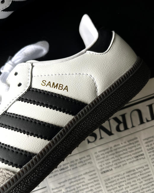 现货 THS 11.25-无 阿·迪家 情侣款 简约轻便德训鞋 samba系列经典板鞋 2色 QZ099 商品图12