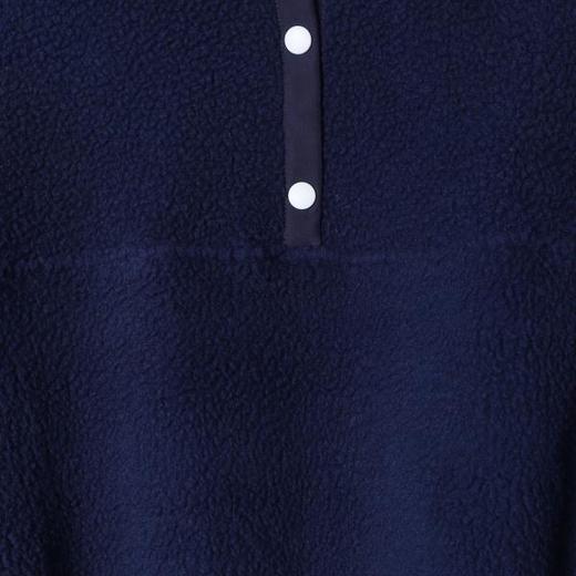 秋冬季新款立领时尚个性排扣立领宽松软糯卫衣休闲百搭潮流上衣 商品图3