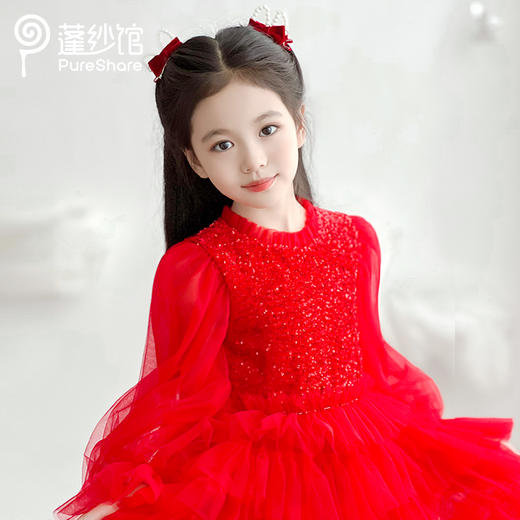 PureShare 蓬纱馆凤舞礼服裙 商品图2