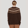 YMC SUEDEHEAD FAIRISLE KNIT CREW 英国羊羔毛提花针织男装毛衣 商品缩略图2