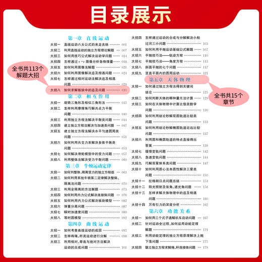 天利38套 2025高中物理方法技巧合集 王羽大招解题 商品图3