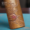 【样品特惠4折，仅1件，无货退款】臻宝堂铜茶荷纯手工浮雕赏茶醒茶器中式功夫茶具六君子单茶则茶道配件 福寿茶则 商品缩略图2