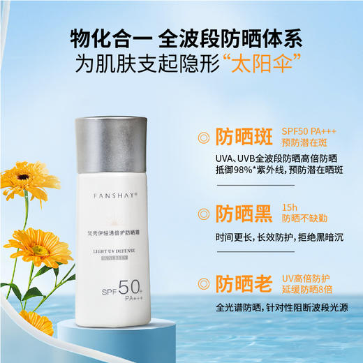 梵秀伊轻透倍护防晒霜 商品图1