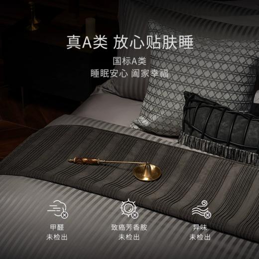 希尔顿酒店床品100支四件套纯棉2024新款长绒棉床单床笠被套轻奢 商品图3
